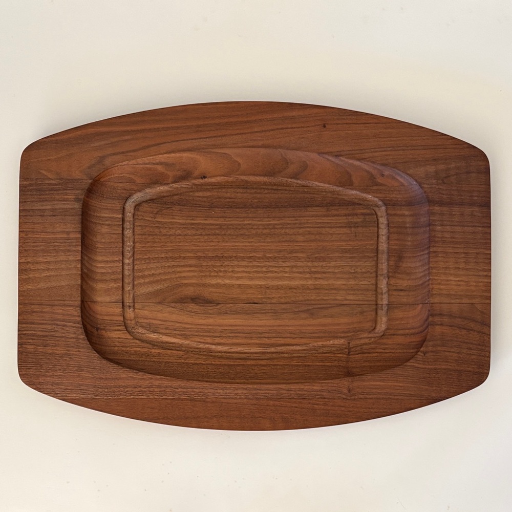 MCM GLADMARK TEAK SERVING TRAY